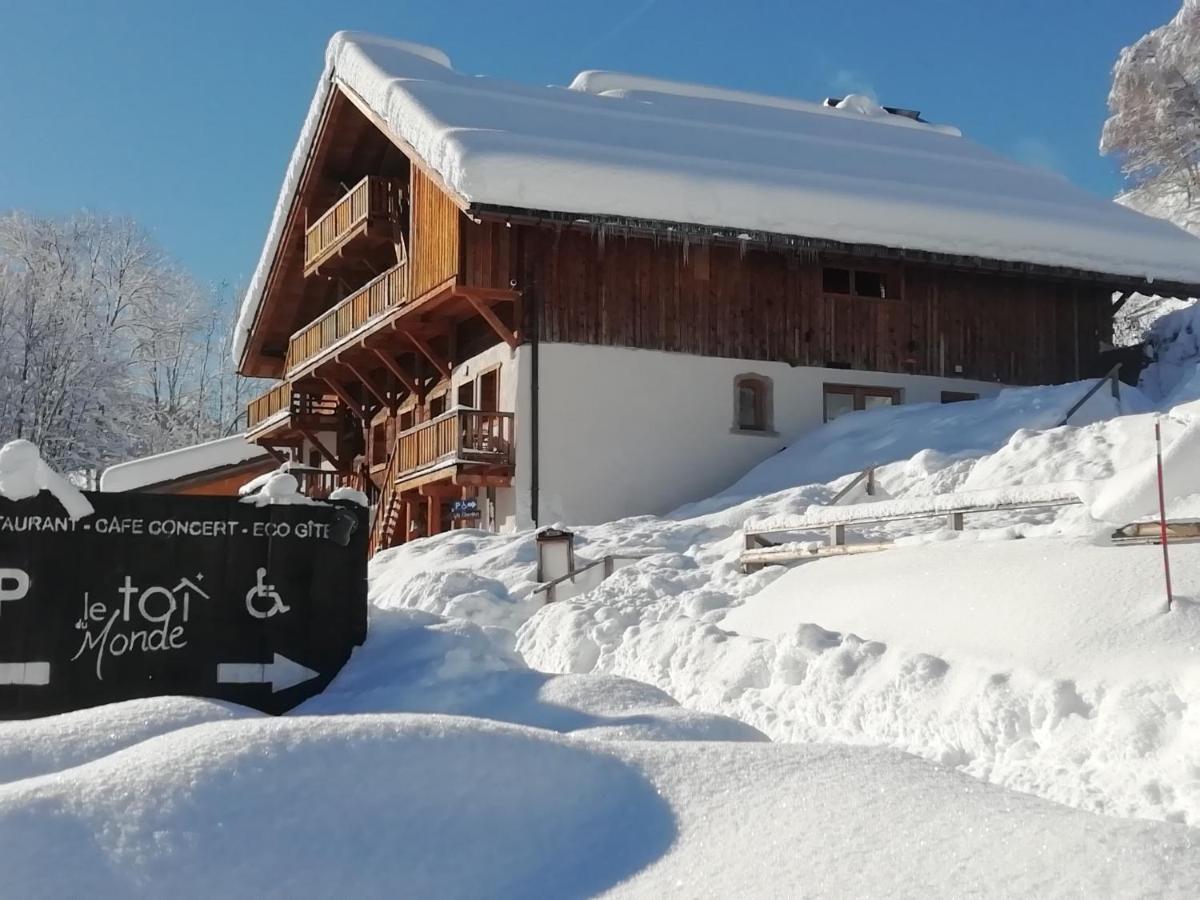 Le Toi Du Monde Bed & Breakfast Flumet Exterior foto